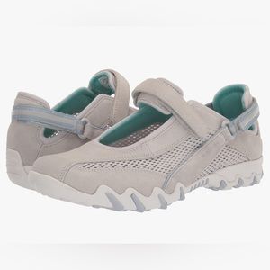 NEW 9.5 Allrounder by Mephisto Women's NIRO Mary Jane Flat Glacial Grey 9 1/2